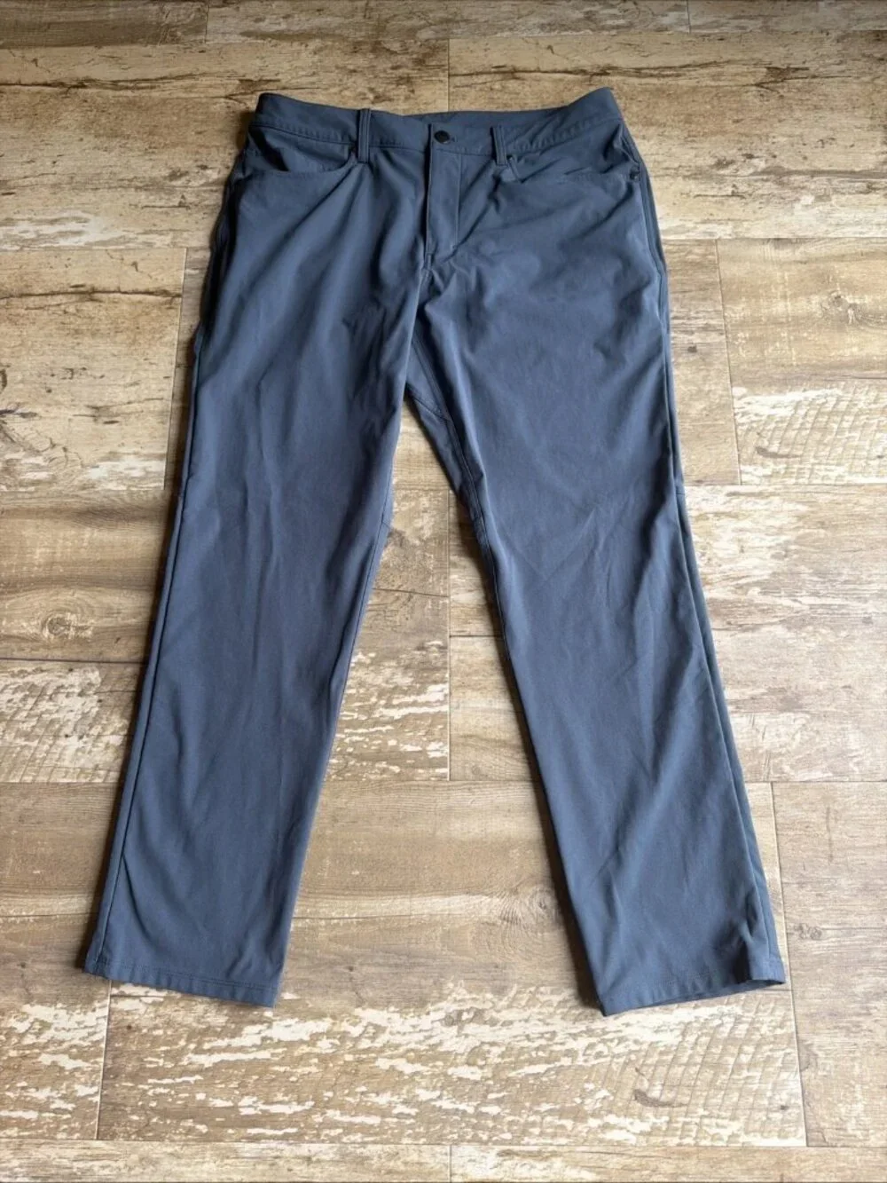 LULULEMON Commission Pants Classic Iron Blue Men’s 34x30